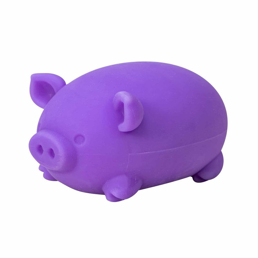 Cute Collectible NeeDoh Dig’ It Pig | Select Velvet Canopy - Cute Animal-Shaped NeeDoh Fidget Toy for Kids Detail