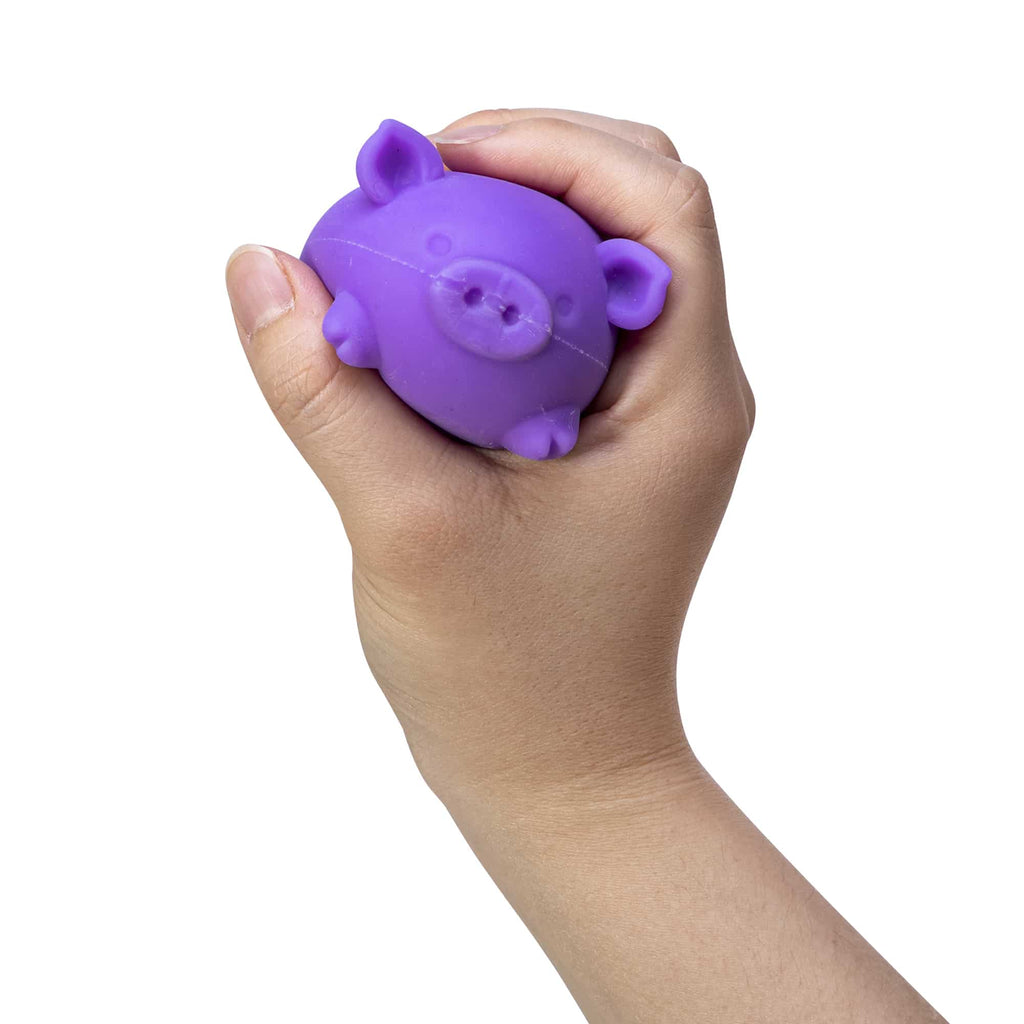 Cute Collectible NeeDoh Dig’ It Pig | Select Velvet Canopy - Cute Animal-Shaped NeeDoh Fidget Toy for Kids Detail