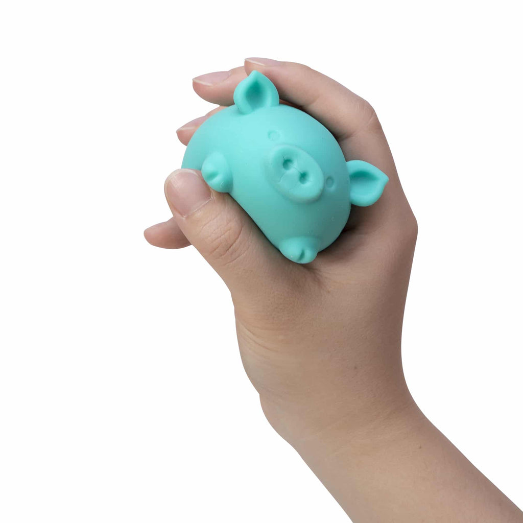 Cute Collectible NeeDoh Dig’ It Pig | Select Velvet Canopy - Cute Animal-Shaped NeeDoh Fidget Toy for Kids Detail