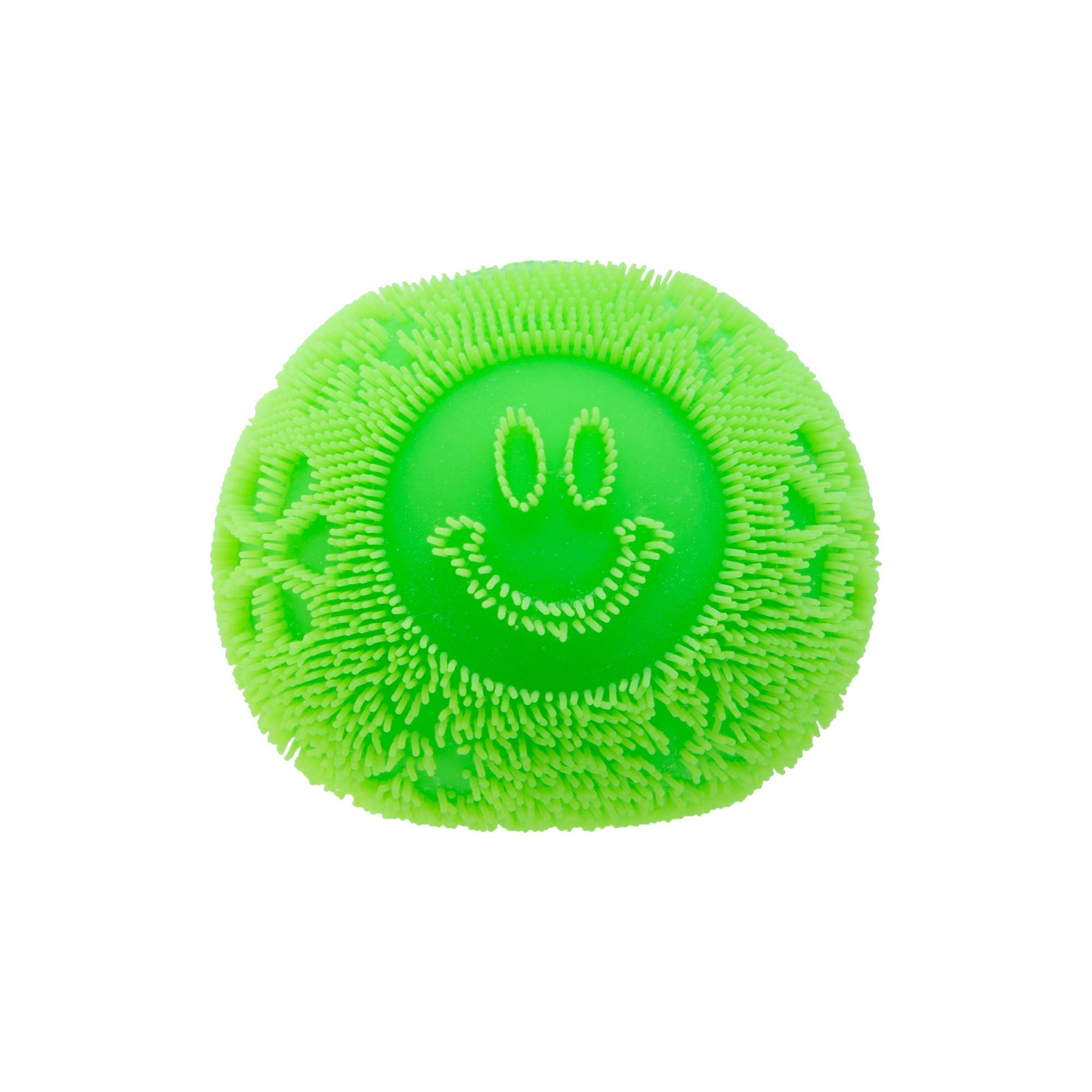 Spiky Ribbed NeeDoh Fuzz Ball Flower Power | Signature Elm Point - Shaggy Tactile Ribbed Stress Relief Toy Detail