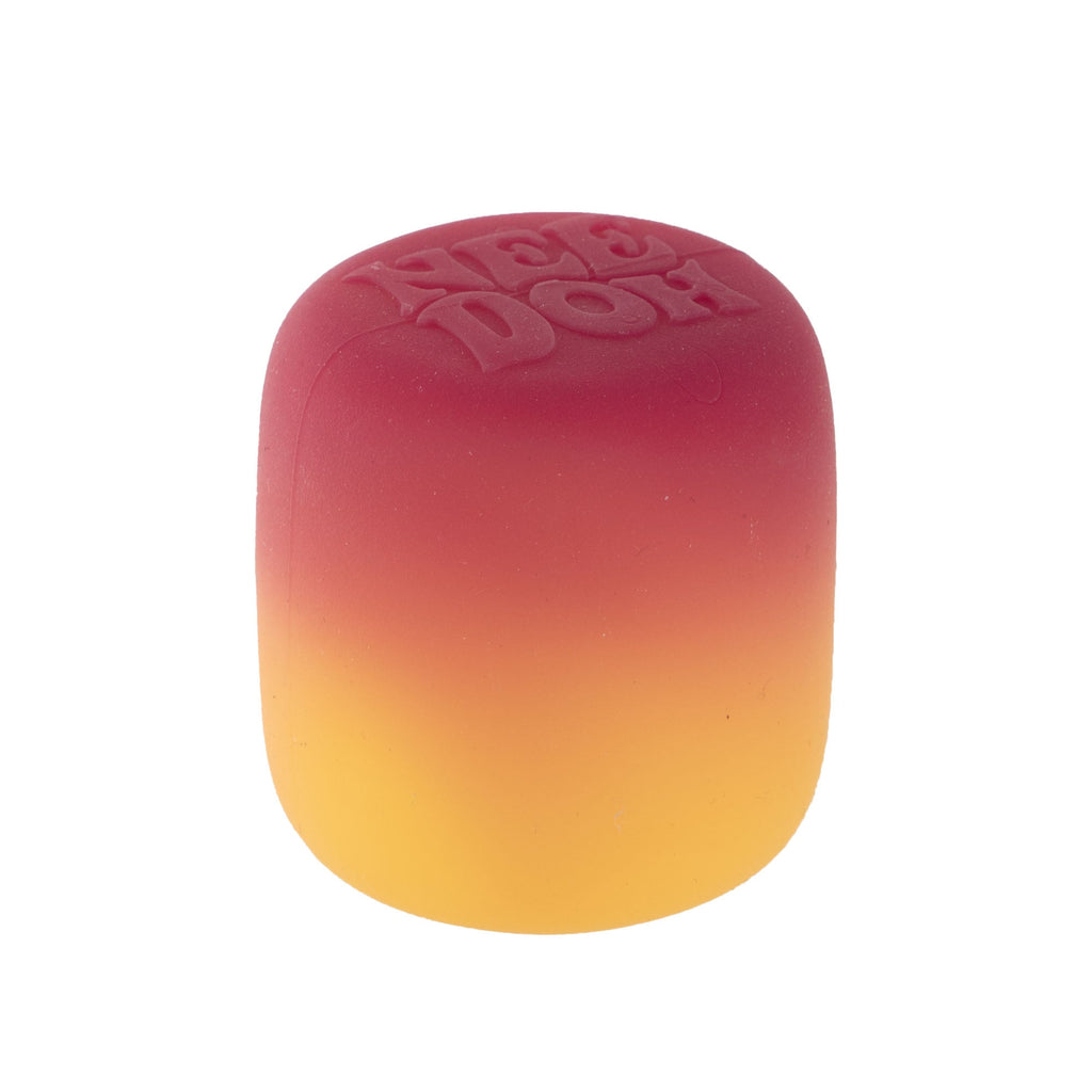 Playful Geometric NeeDoh Mello Mallo | Series Stone Harbor - Squishy Dohnut Sweet Treat Shaped Stress Toy Detail