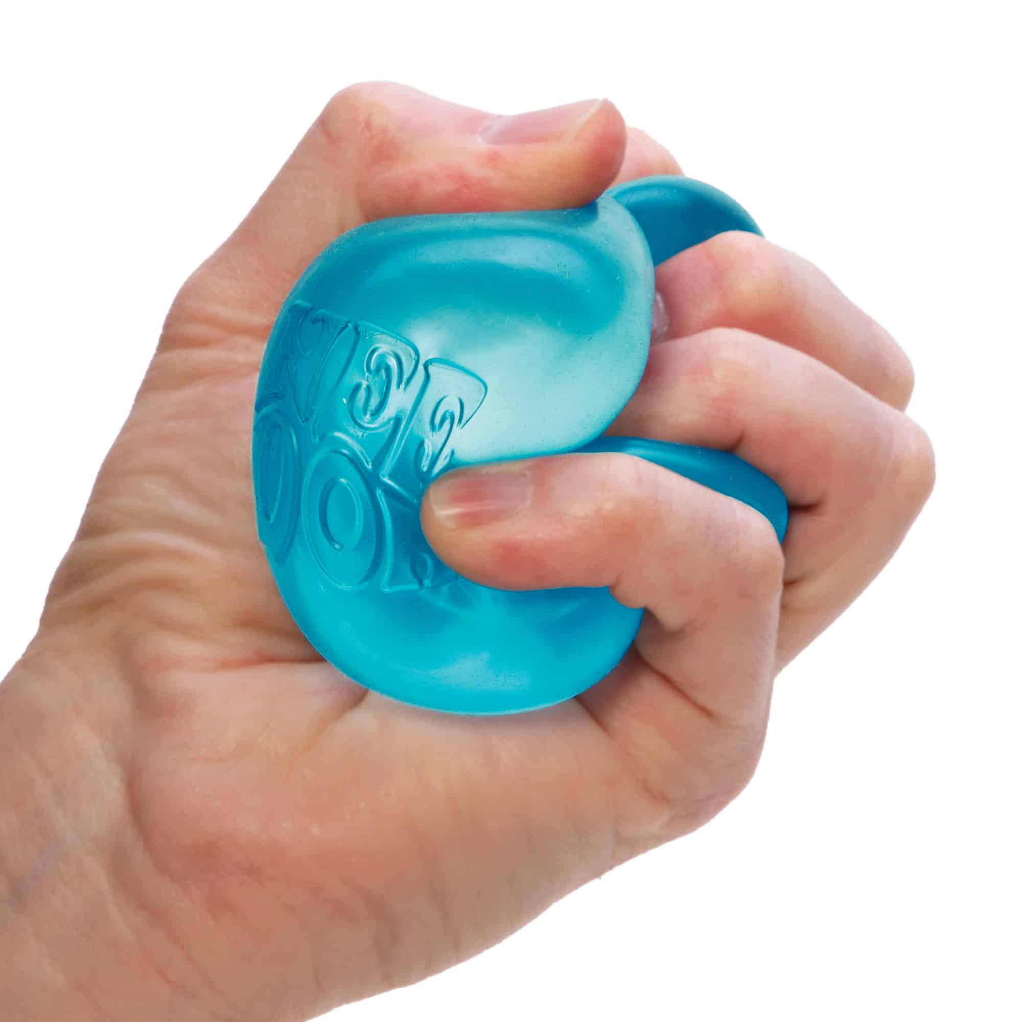 Ice-Cube Texture NeeDoh Nice Cube | Series Elm Bridge - 3-Piece Assorted Nice Cubes Pack for Fidgeting Detail