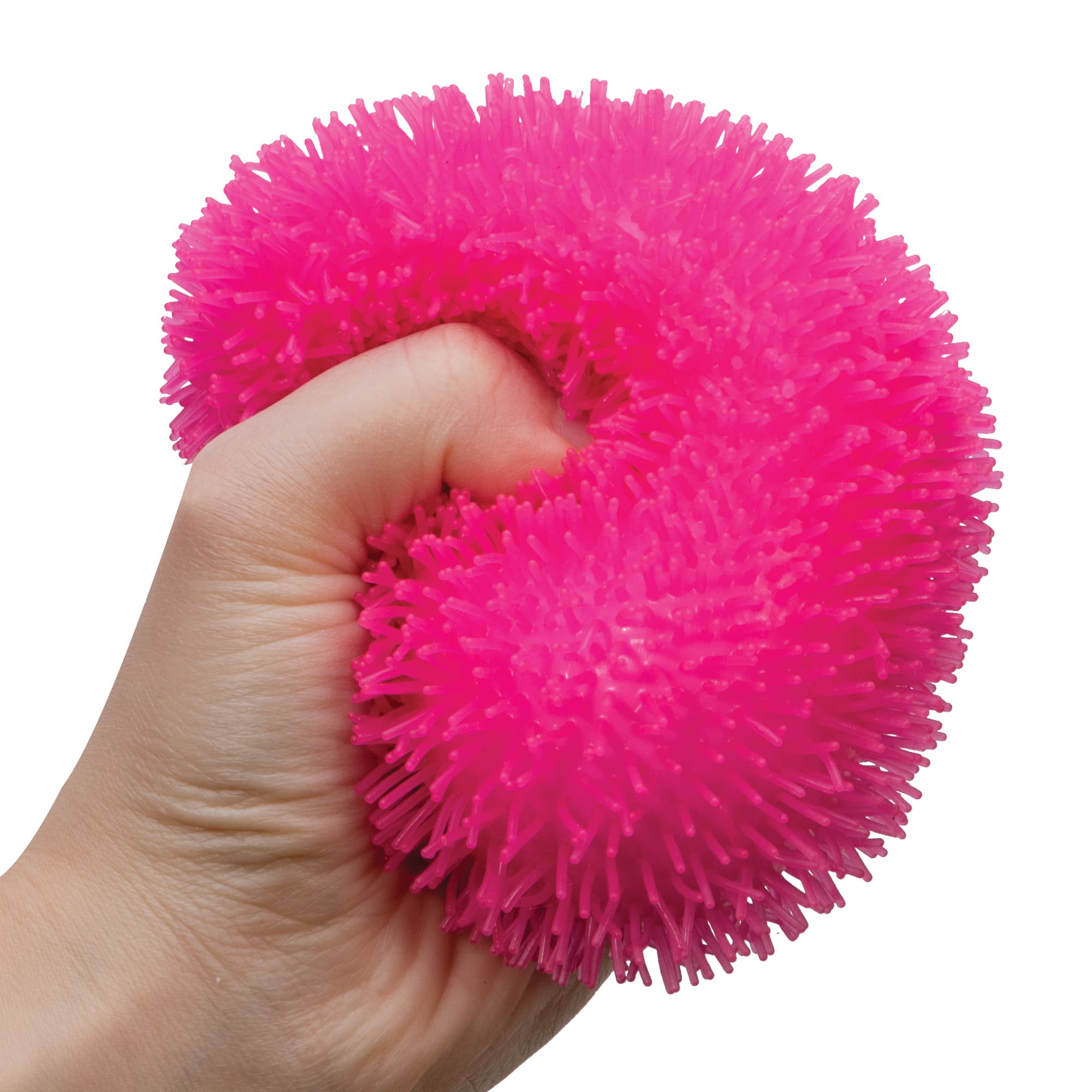 Fuzzy Flocked Shaggy NeeDoh | Collection Winter Creek - Fuzzy Flocked Textured Sensory Fidget Ball Detail