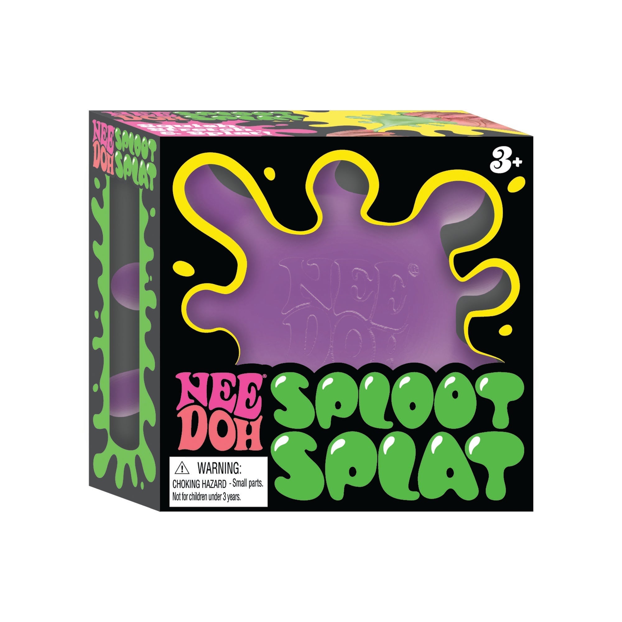 Textured Sensory NeeDoh SplootSplat | Edition Morning Cove - Fuzzy Flocked Textured Sensory Fidget Ball Detail