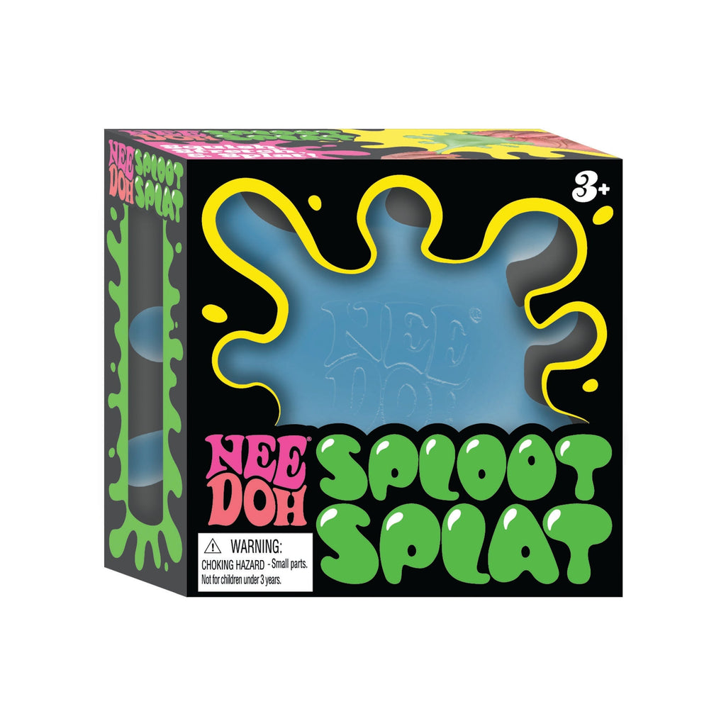 Textured Sensory NeeDoh SplootSplat | Edition Morning Cove - Fuzzy Flocked Textured Sensory Fidget Ball Detail